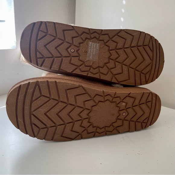 Olivia Miller - cozy slip on boots in cognac- 8 - Picture 10 of 10